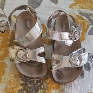 Gymboree Silver Sandals